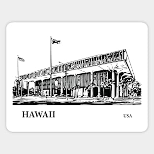 Hawaii State USA Magnet